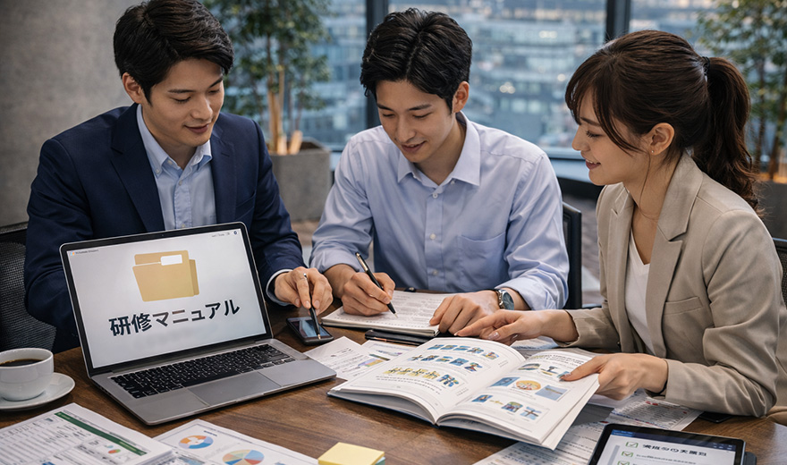研修マニュアル作成支援