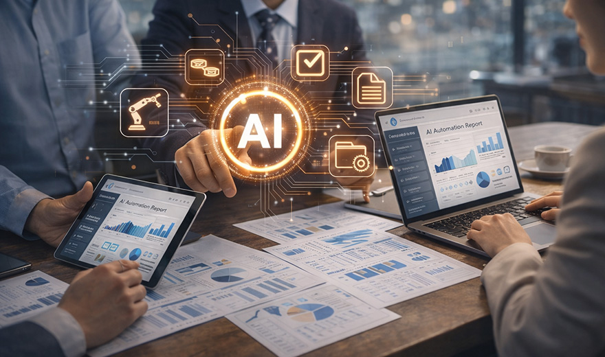 AI活用でオフィス業務を削減