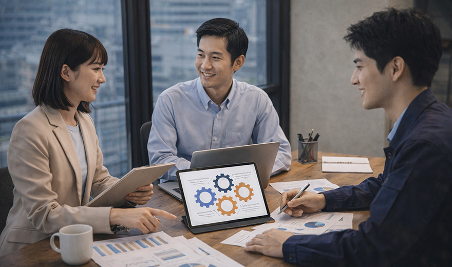 業務効率化による人材不足改善事例