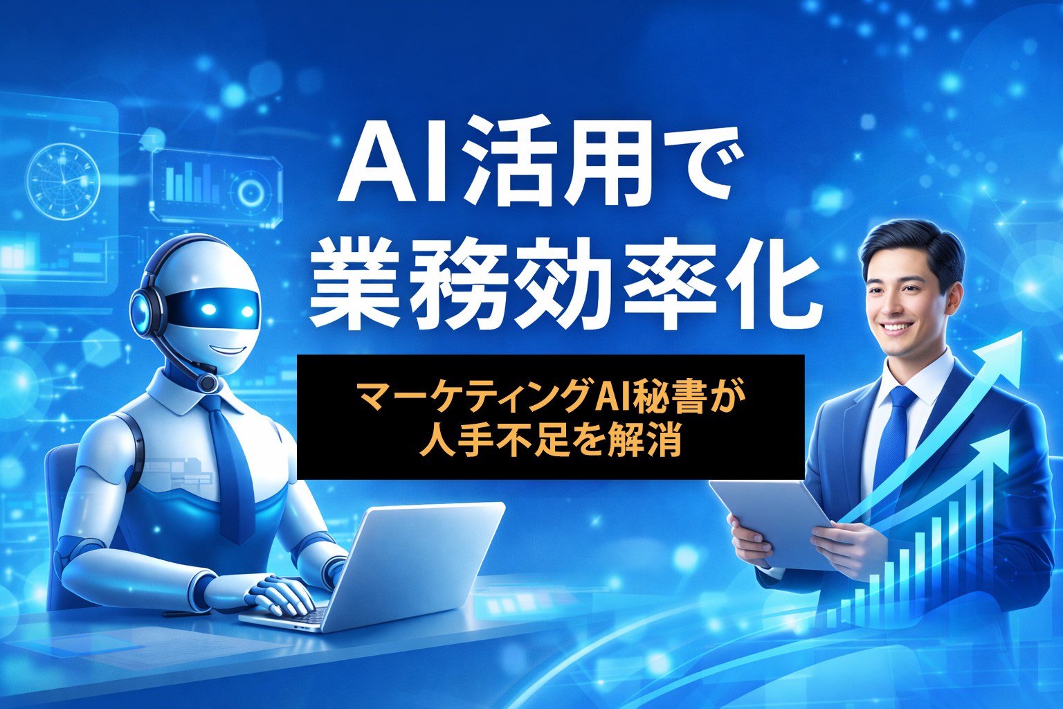AIを活用して業務効率
